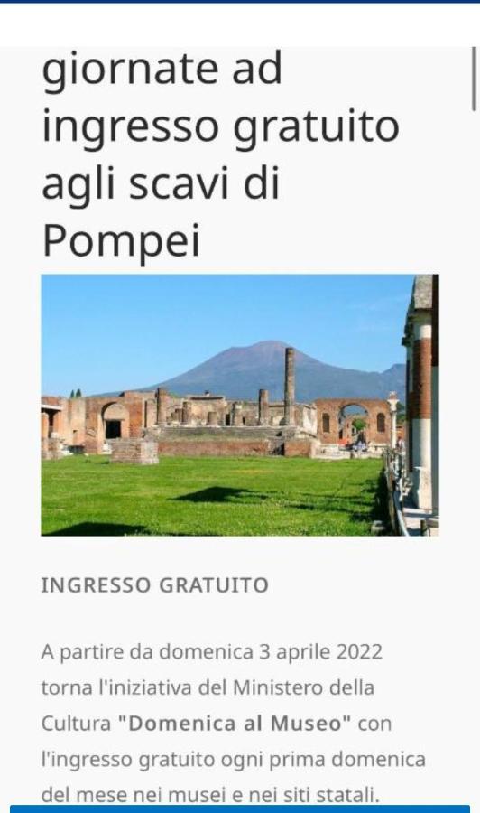 Giga'S House Pompei Villa Exterior photo